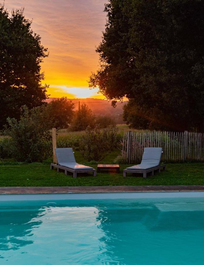 Domaine Du Kelenn, Maison D'Hotes De Charme Avec Piscine Caden ภายนอก รูปภาพ